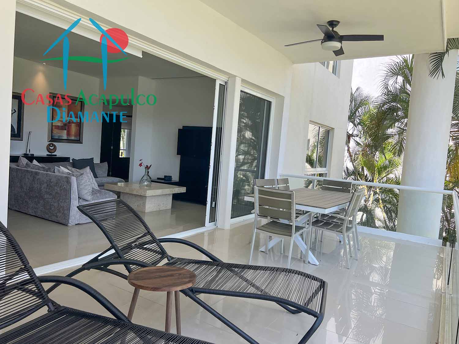 Pacífico Diamante Amarras 102 - Terraza 8